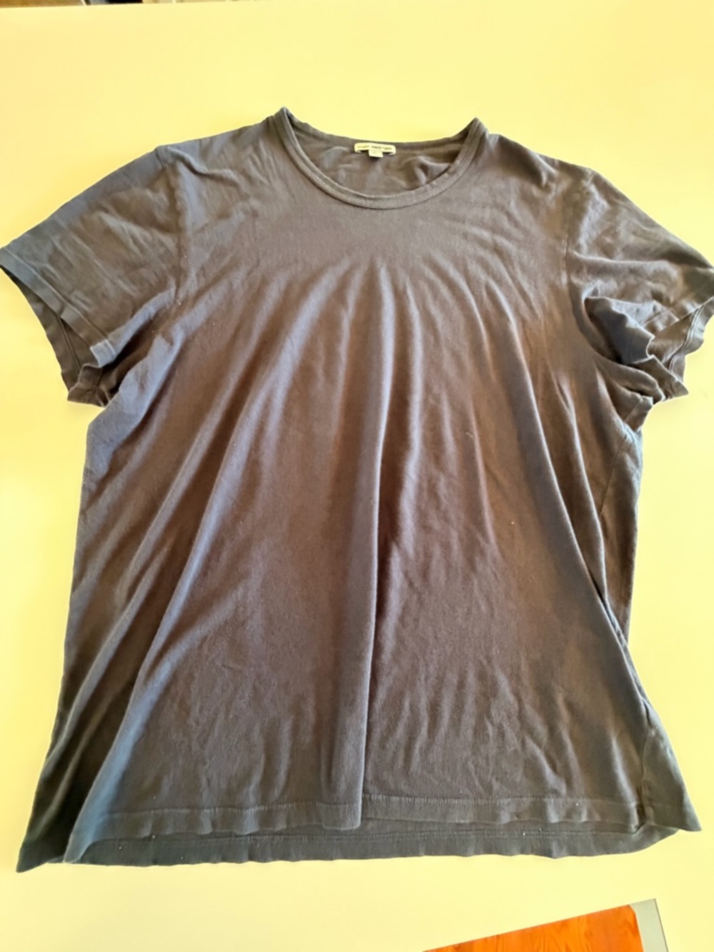 James Perse short-sleeve Crew Neck T-shirt, Navy, Soft Comfort, Men’s Sz XL - Picture 3 of 12